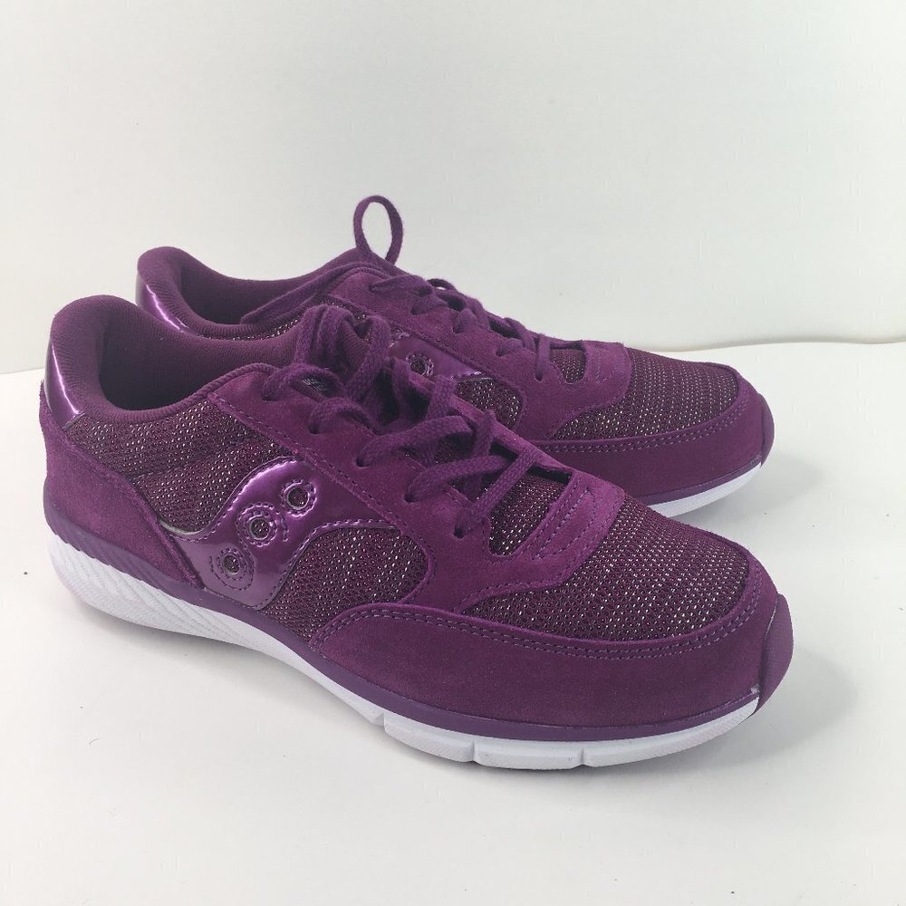 Saucony Girls Jazz Lite Purple Sneakers Size 5.5 M